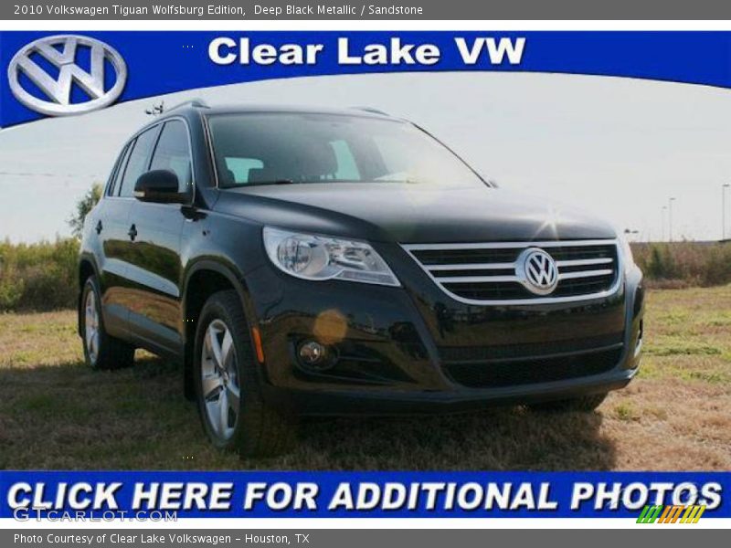 Deep Black Metallic / Sandstone 2010 Volkswagen Tiguan Wolfsburg Edition