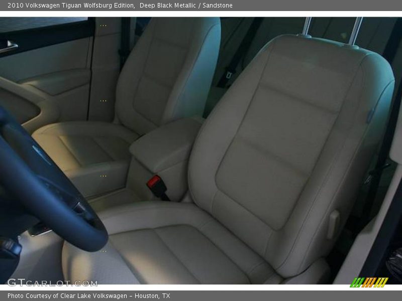 Deep Black Metallic / Sandstone 2010 Volkswagen Tiguan Wolfsburg Edition