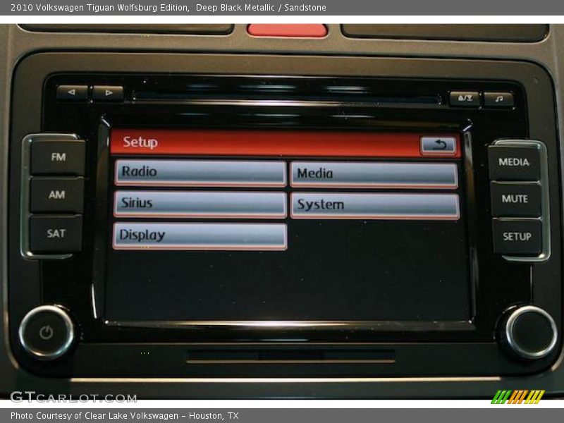 Deep Black Metallic / Sandstone 2010 Volkswagen Tiguan Wolfsburg Edition