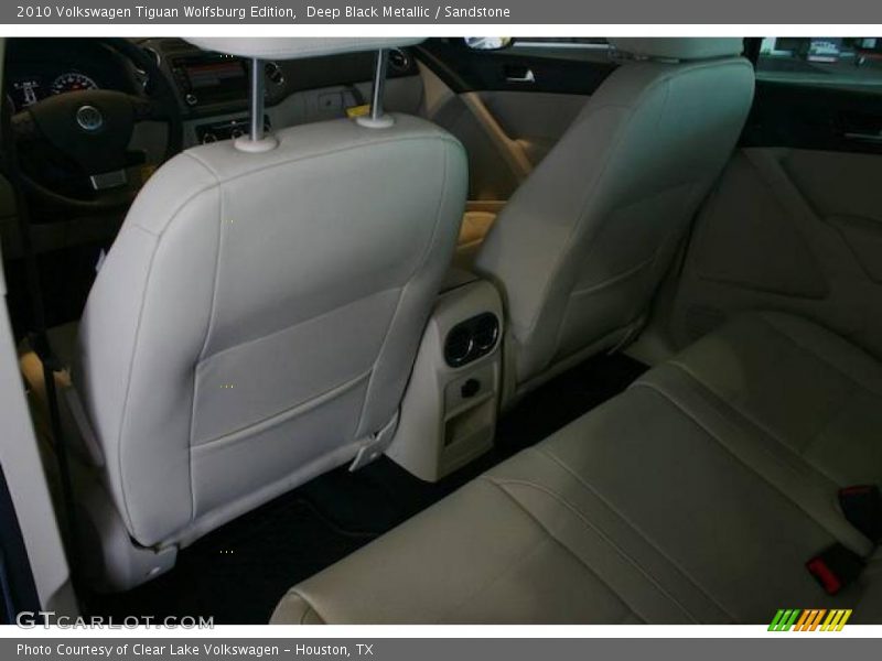 Deep Black Metallic / Sandstone 2010 Volkswagen Tiguan Wolfsburg Edition