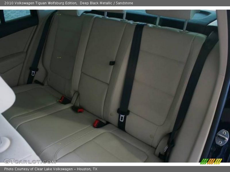 Deep Black Metallic / Sandstone 2010 Volkswagen Tiguan Wolfsburg Edition