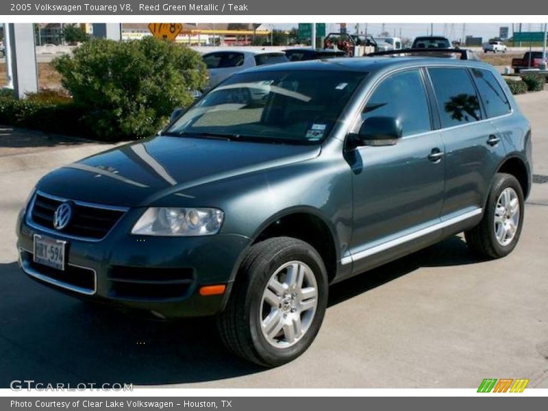 Reed Green Metallic / Teak 2005 Volkswagen Touareg V8