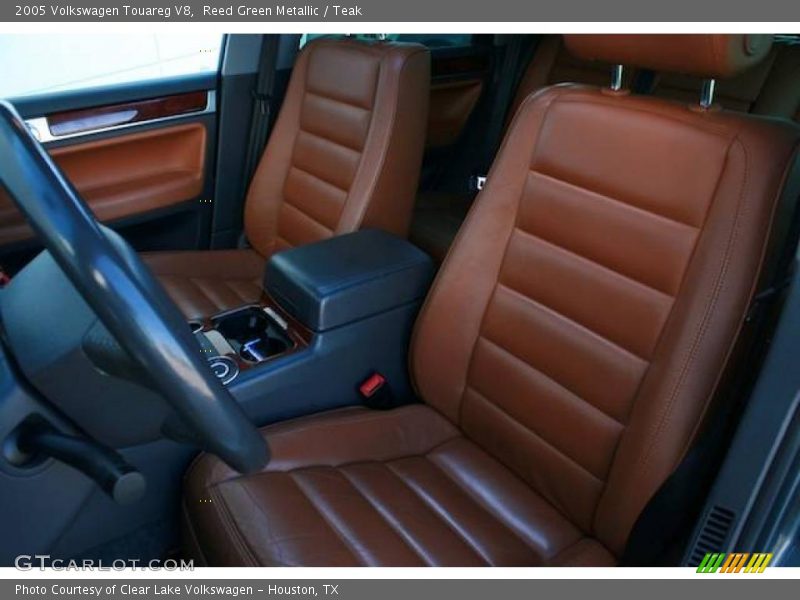Reed Green Metallic / Teak 2005 Volkswagen Touareg V8