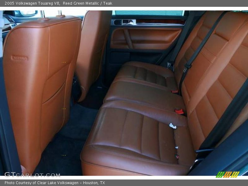 Reed Green Metallic / Teak 2005 Volkswagen Touareg V8
