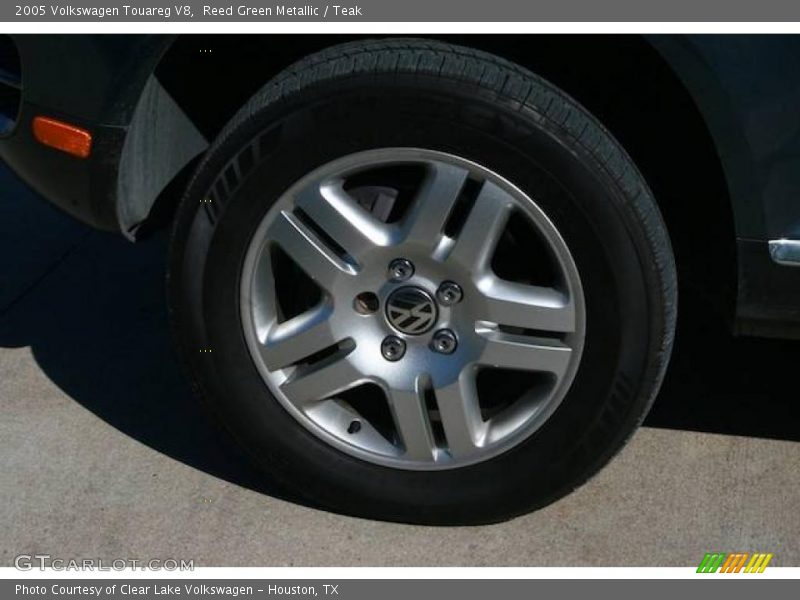 Reed Green Metallic / Teak 2005 Volkswagen Touareg V8