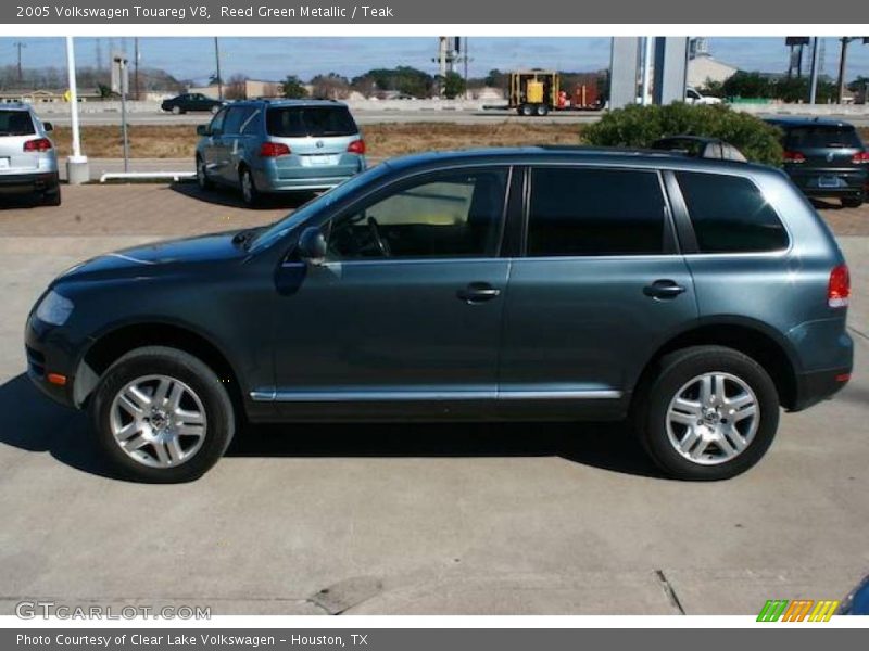 Reed Green Metallic / Teak 2005 Volkswagen Touareg V8