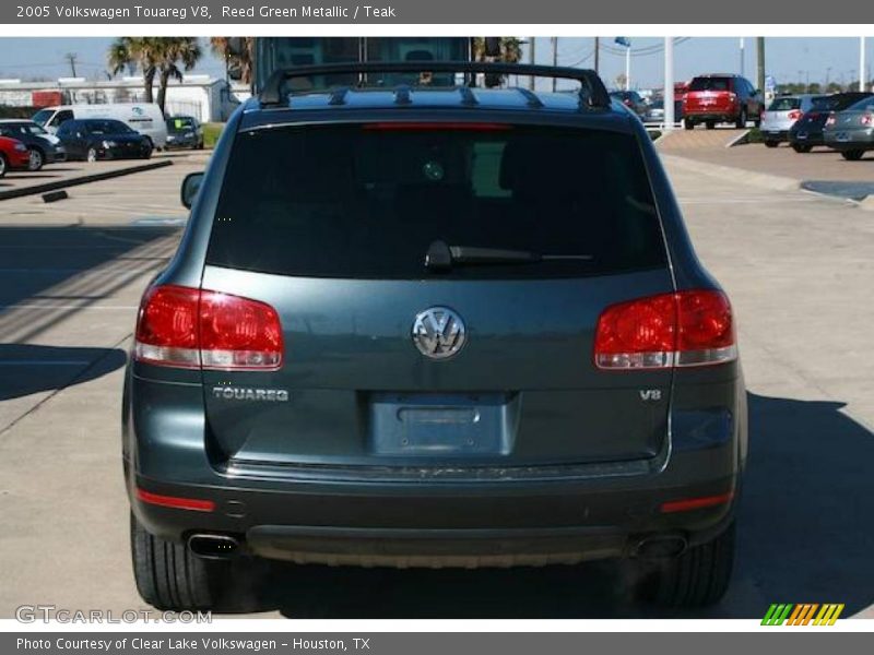 Reed Green Metallic / Teak 2005 Volkswagen Touareg V8