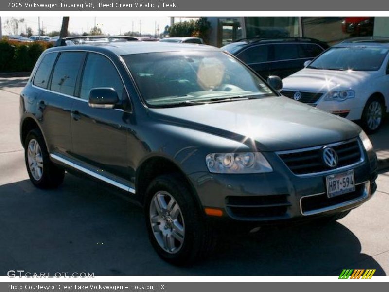 Reed Green Metallic / Teak 2005 Volkswagen Touareg V8