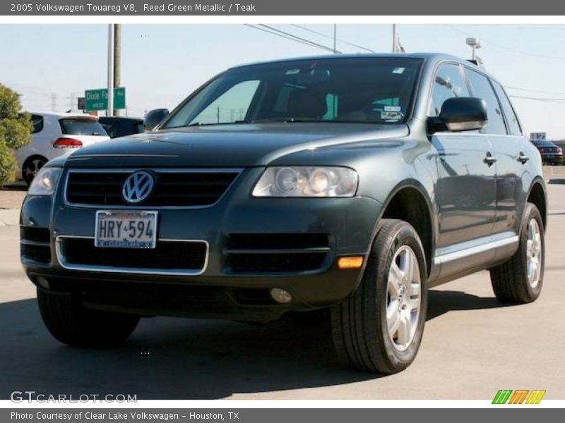 Reed Green Metallic / Teak 2005 Volkswagen Touareg V8