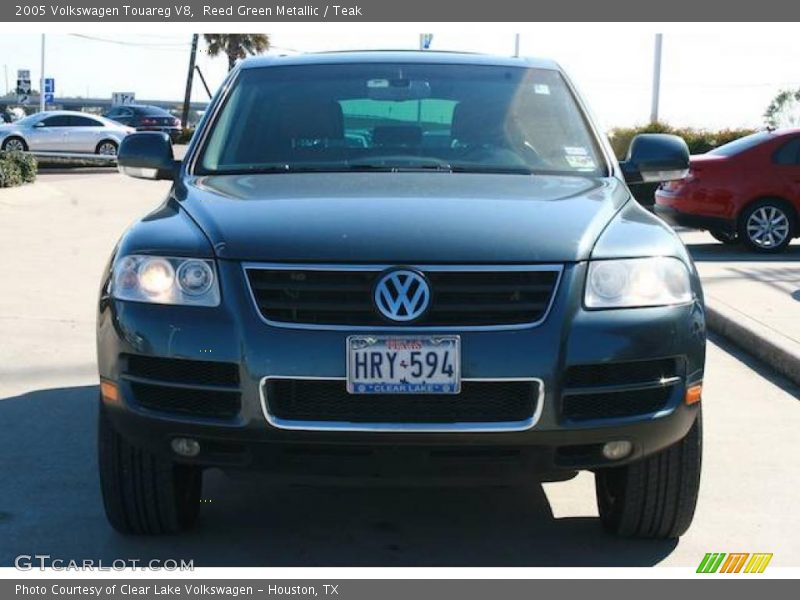 Reed Green Metallic / Teak 2005 Volkswagen Touareg V8