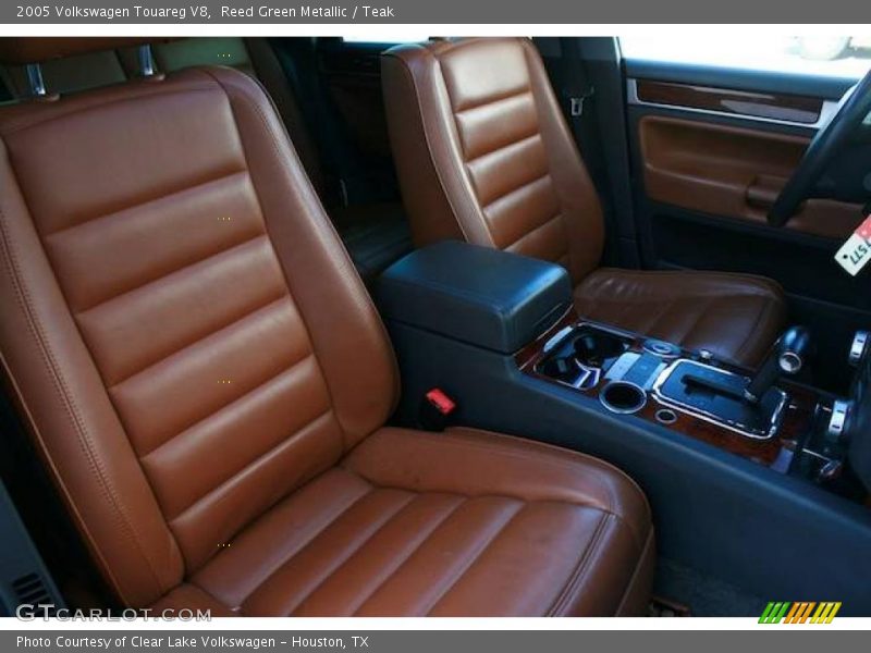 Reed Green Metallic / Teak 2005 Volkswagen Touareg V8