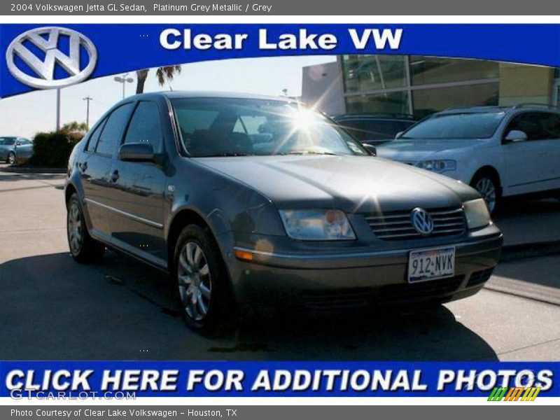 Platinum Grey Metallic / Grey 2004 Volkswagen Jetta GL Sedan