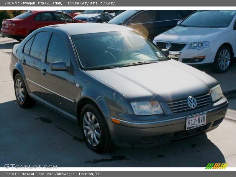 Platinum Grey Metallic / Grey 2004 Volkswagen Jetta GL Sedan