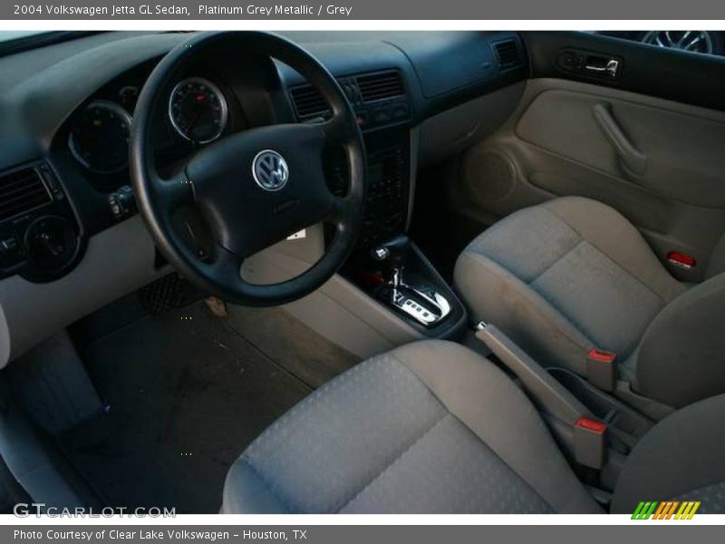 Platinum Grey Metallic / Grey 2004 Volkswagen Jetta GL Sedan