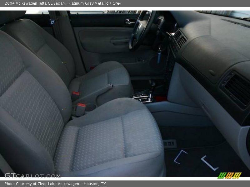 Platinum Grey Metallic / Grey 2004 Volkswagen Jetta GL Sedan