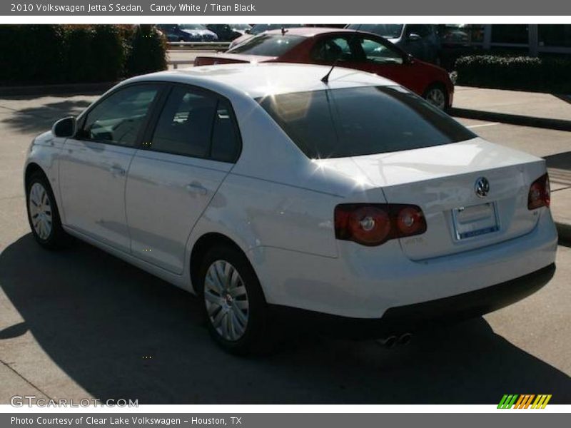 Candy White / Titan Black 2010 Volkswagen Jetta S Sedan