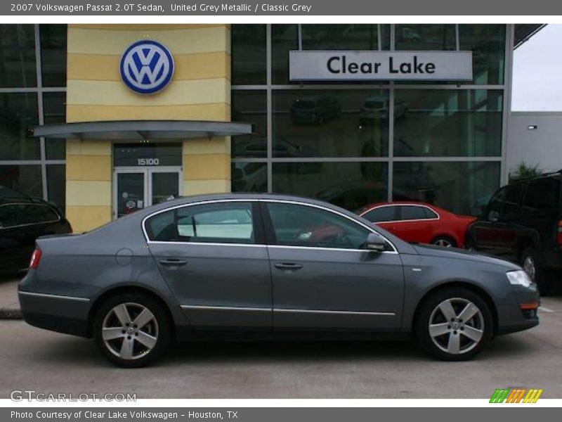 United Grey Metallic / Classic Grey 2007 Volkswagen Passat 2.0T Sedan