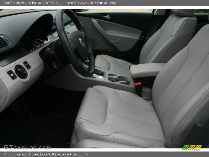 United Grey Metallic / Classic Grey 2007 Volkswagen Passat 2.0T Sedan