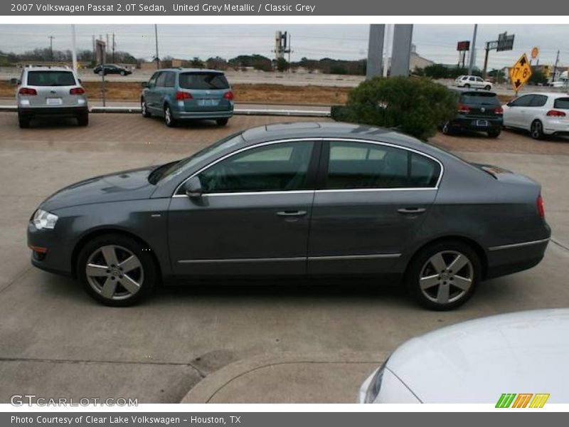 United Grey Metallic / Classic Grey 2007 Volkswagen Passat 2.0T Sedan