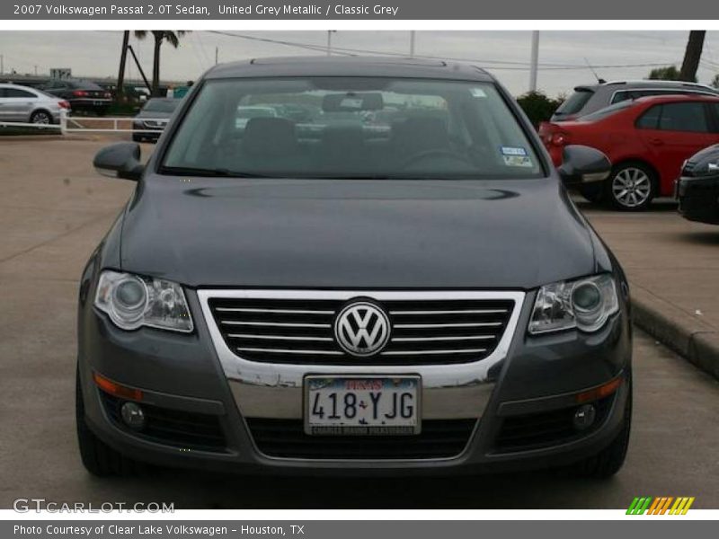 United Grey Metallic / Classic Grey 2007 Volkswagen Passat 2.0T Sedan