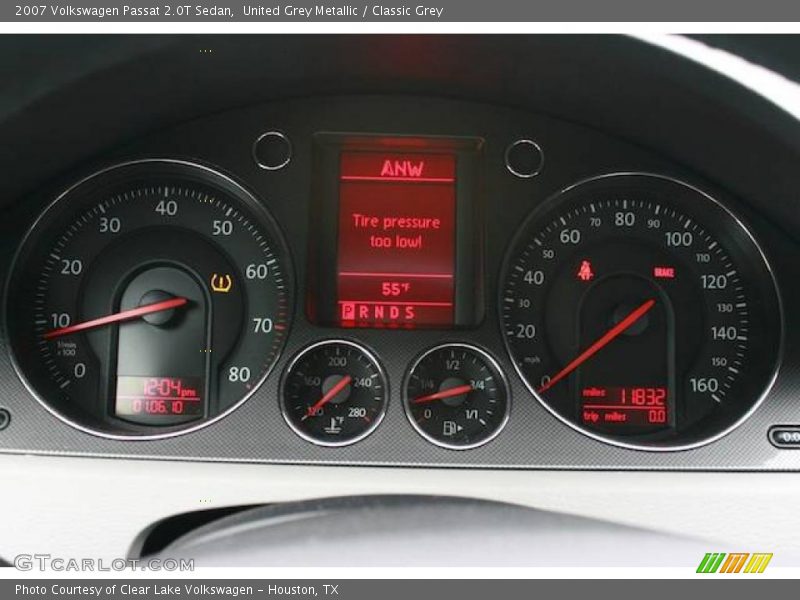 United Grey Metallic / Classic Grey 2007 Volkswagen Passat 2.0T Sedan