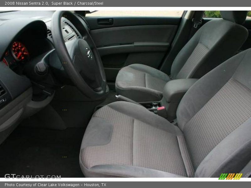 Super Black / Charcoal/Steel 2008 Nissan Sentra 2.0