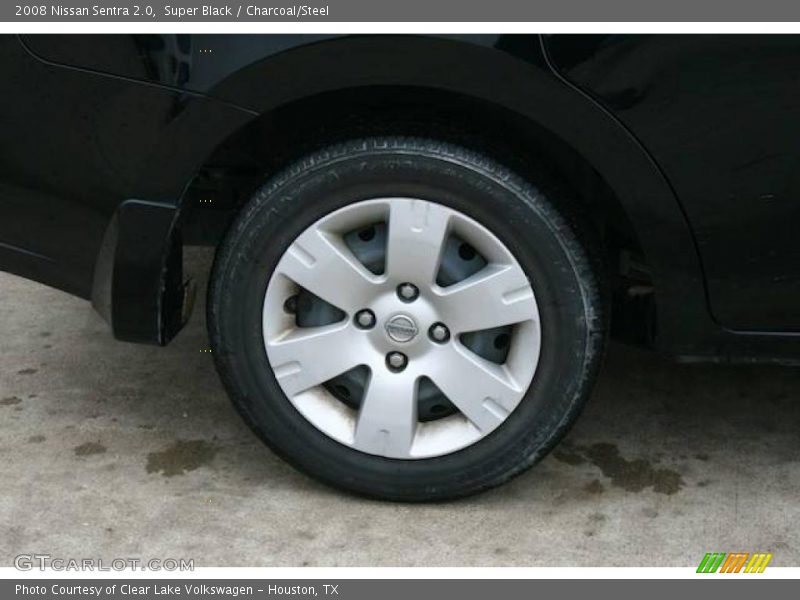 Super Black / Charcoal/Steel 2008 Nissan Sentra 2.0