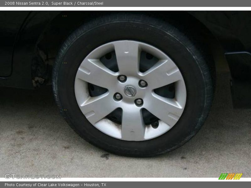 Super Black / Charcoal/Steel 2008 Nissan Sentra 2.0