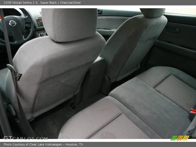 Super Black / Charcoal/Steel 2008 Nissan Sentra 2.0