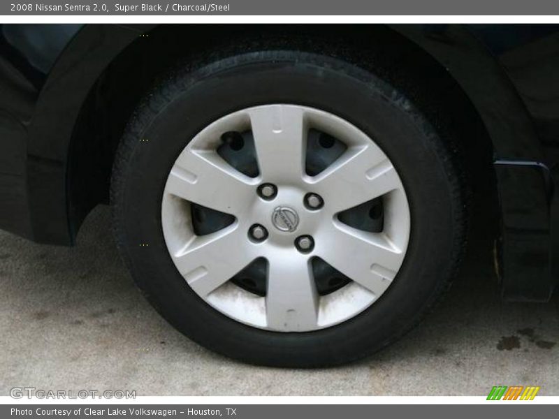 Super Black / Charcoal/Steel 2008 Nissan Sentra 2.0