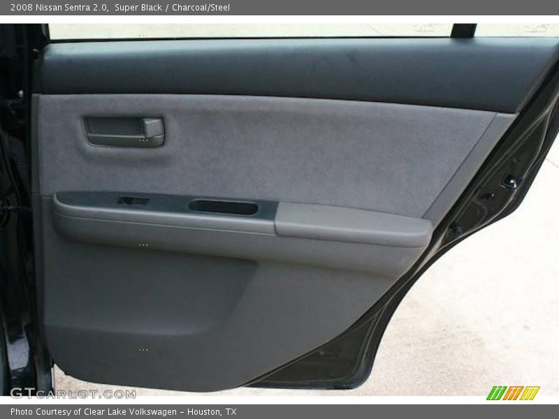 Super Black / Charcoal/Steel 2008 Nissan Sentra 2.0