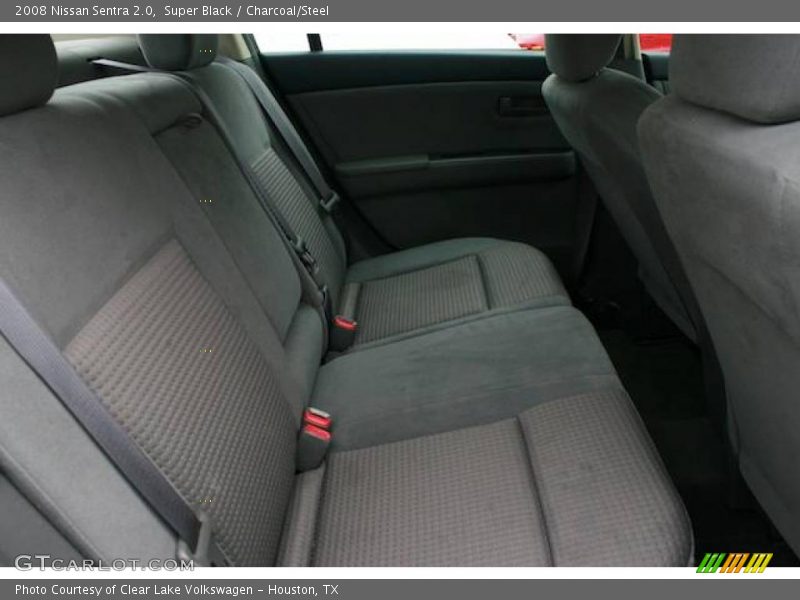 Super Black / Charcoal/Steel 2008 Nissan Sentra 2.0