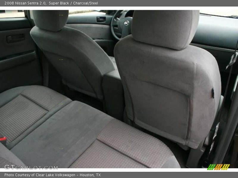 Super Black / Charcoal/Steel 2008 Nissan Sentra 2.0