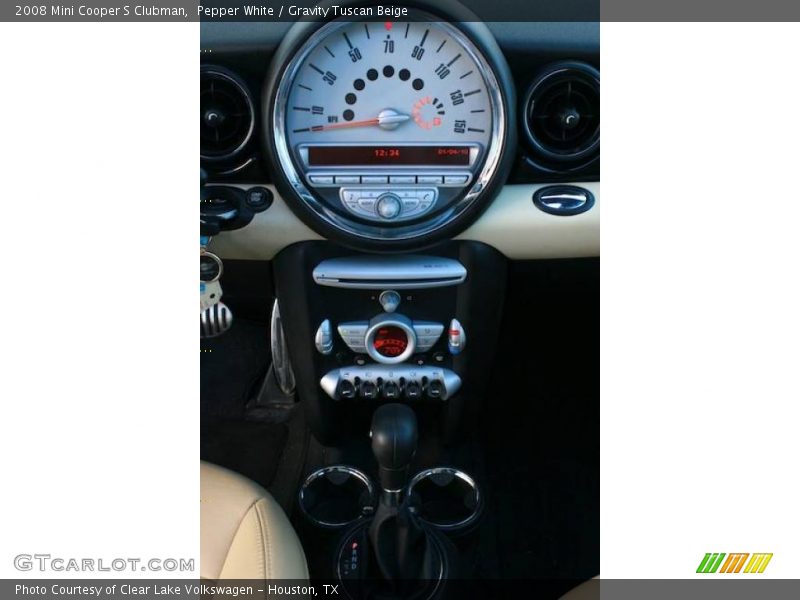 Pepper White / Gravity Tuscan Beige 2008 Mini Cooper S Clubman