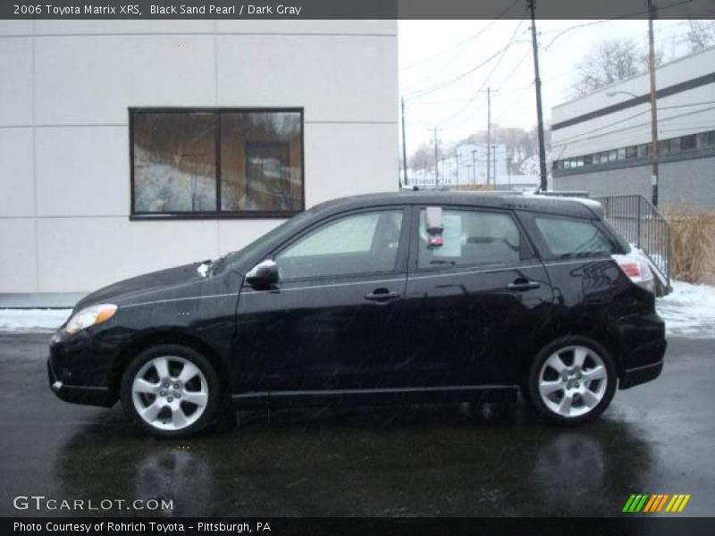Black Sand Pearl / Dark Gray 2006 Toyota Matrix XRS