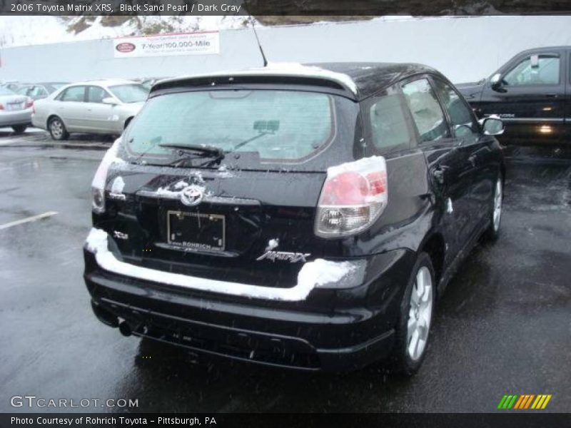 Black Sand Pearl / Dark Gray 2006 Toyota Matrix XRS