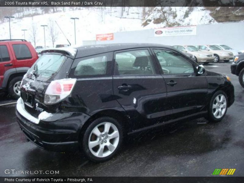 Black Sand Pearl / Dark Gray 2006 Toyota Matrix XRS