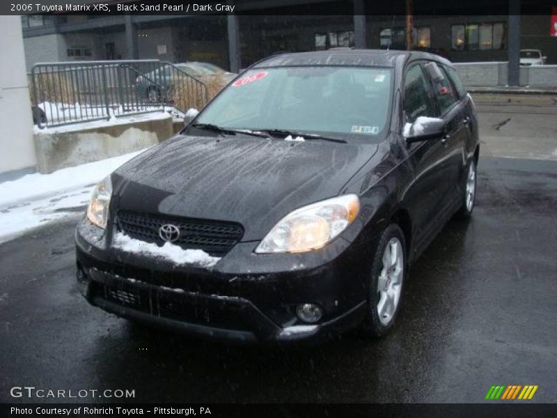 Black Sand Pearl / Dark Gray 2006 Toyota Matrix XRS