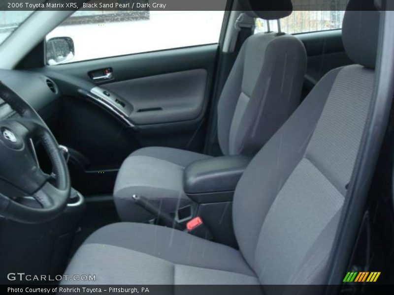 Black Sand Pearl / Dark Gray 2006 Toyota Matrix XRS