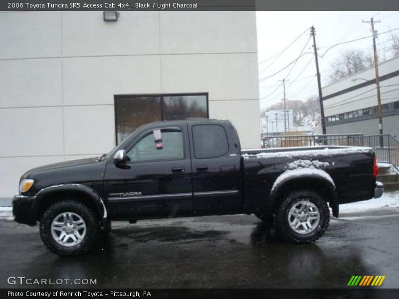 Black / Light Charcoal 2006 Toyota Tundra SR5 Access Cab 4x4