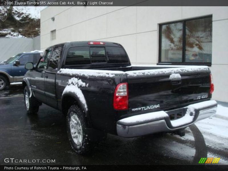 Black / Light Charcoal 2006 Toyota Tundra SR5 Access Cab 4x4