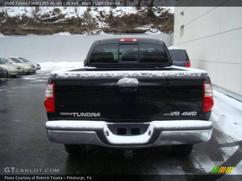 Black / Light Charcoal 2006 Toyota Tundra SR5 Access Cab 4x4