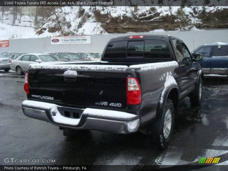 Black / Light Charcoal 2006 Toyota Tundra SR5 Access Cab 4x4
