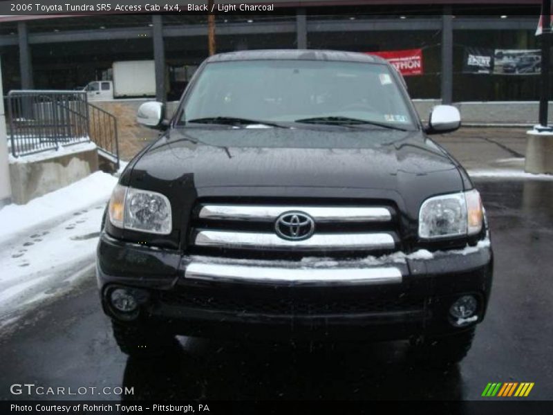 Black / Light Charcoal 2006 Toyota Tundra SR5 Access Cab 4x4