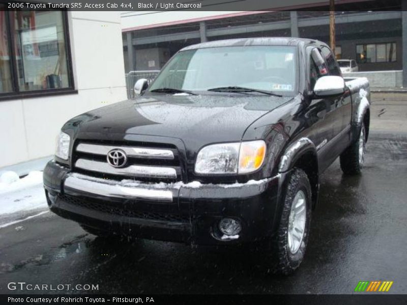 Black / Light Charcoal 2006 Toyota Tundra SR5 Access Cab 4x4