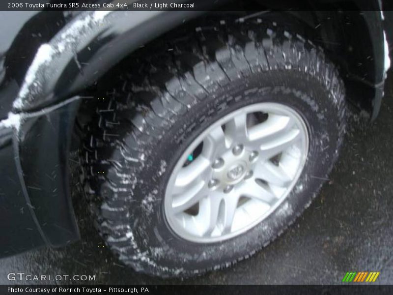 Black / Light Charcoal 2006 Toyota Tundra SR5 Access Cab 4x4