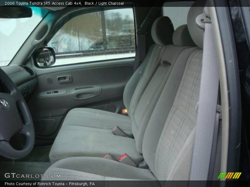 Black / Light Charcoal 2006 Toyota Tundra SR5 Access Cab 4x4