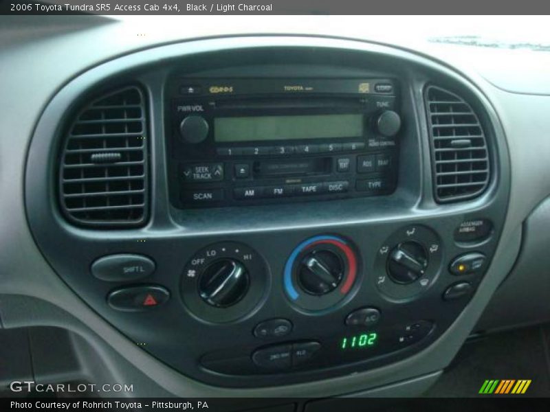 Black / Light Charcoal 2006 Toyota Tundra SR5 Access Cab 4x4