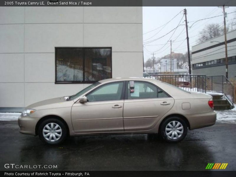 Desert Sand Mica / Taupe 2005 Toyota Camry LE