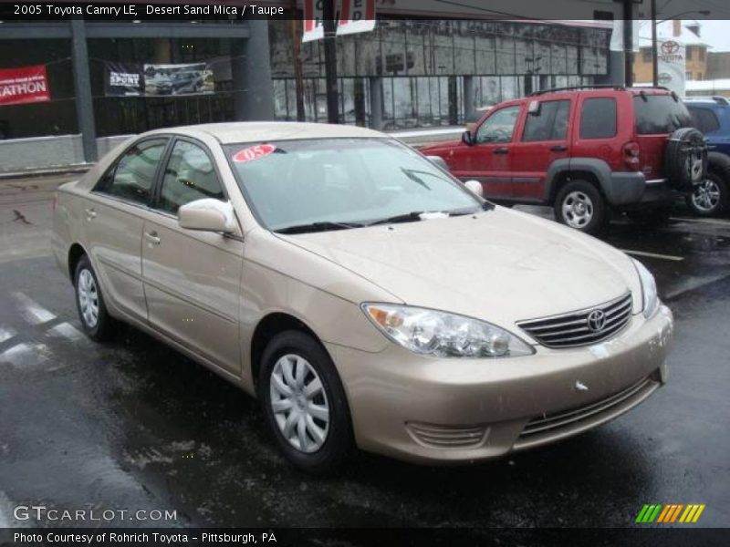 Desert Sand Mica / Taupe 2005 Toyota Camry LE